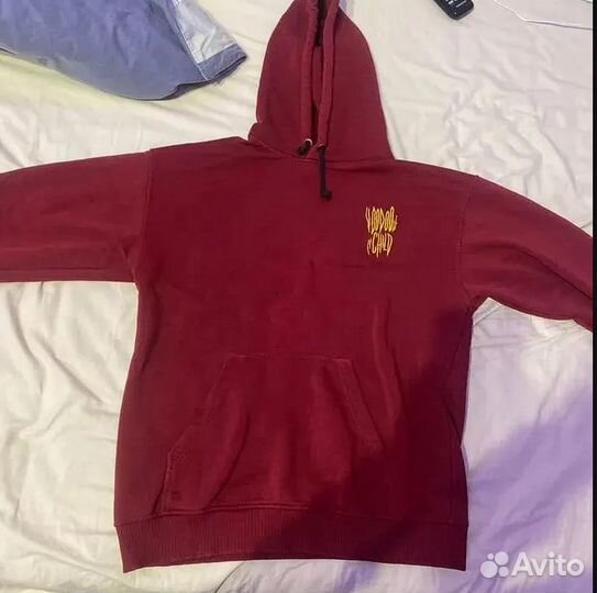 Худи gone.fludd - voodoo child (Красная)