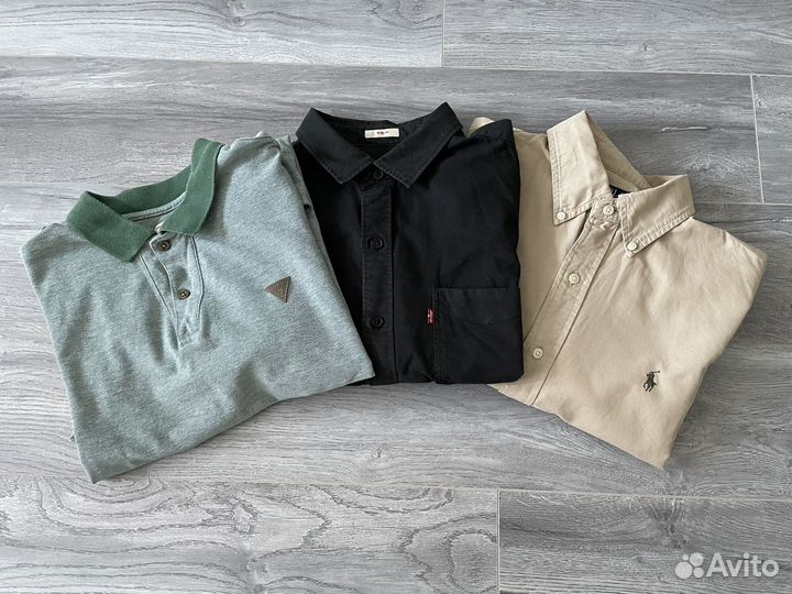 Мужская одежда бу Guess Polo Ralph Lauren Levis