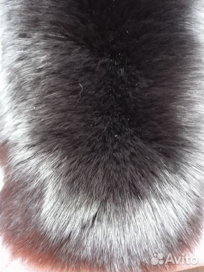 Меховой воротник, чёрная лиса, Германия