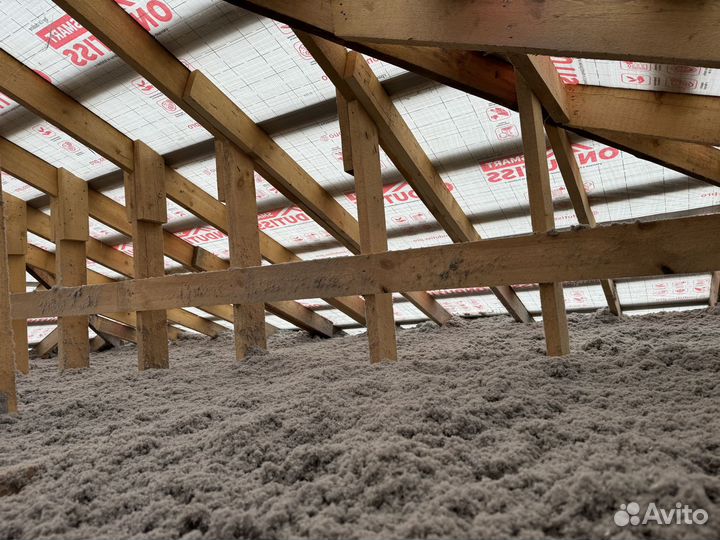 Утеплитель для мансарды эковата