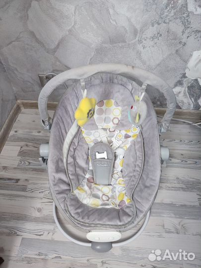 Детские электронные качели babyton