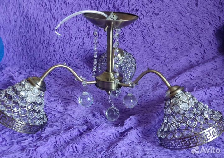 Люстра потолочная новая