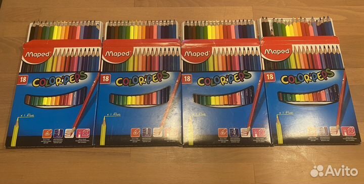 Карандаши цветные 