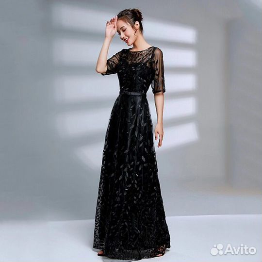 Платье вечернее выпускное новое 42 44