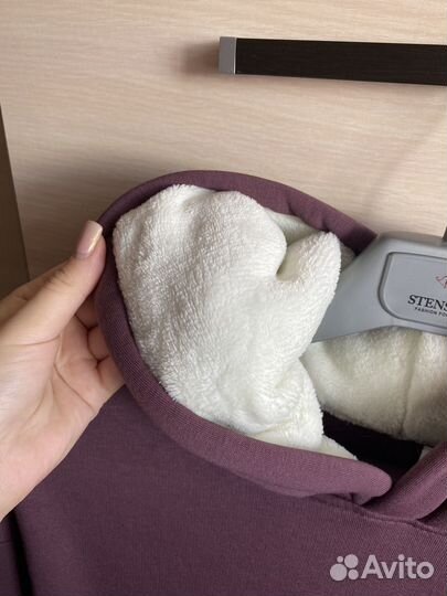 Спортивный костюм на флисе женский теплый