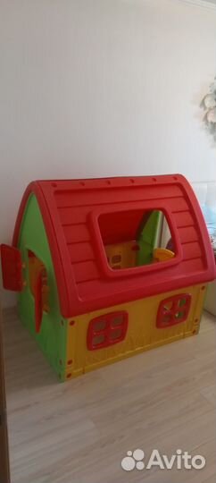 Детский игровой пластиковый домик для дачи