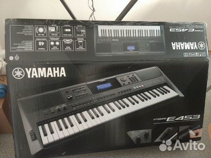 Синтезатор yamaha psr e453