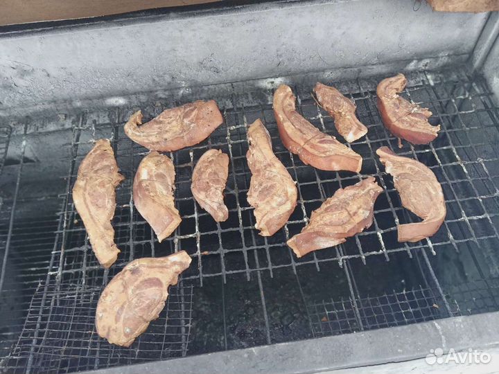 Сало копчёное солёное, молотое, холодец, рёбра