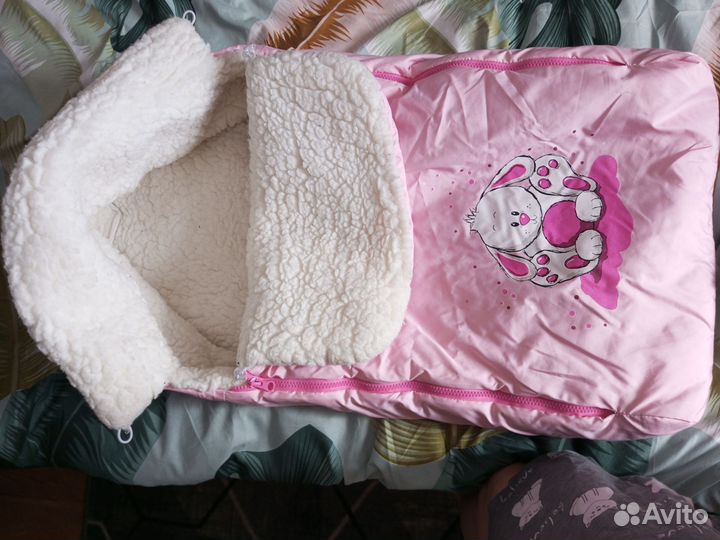 Зимний конверт в коляску