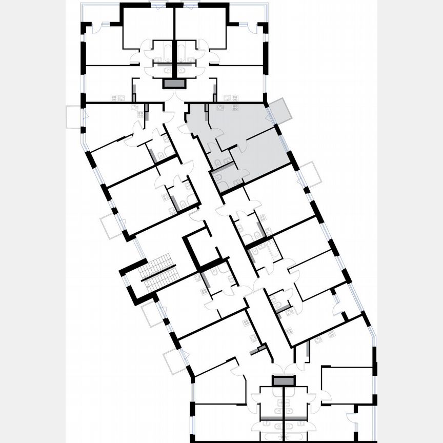 1-к. квартира, 39,6 м², 3/3 эт.