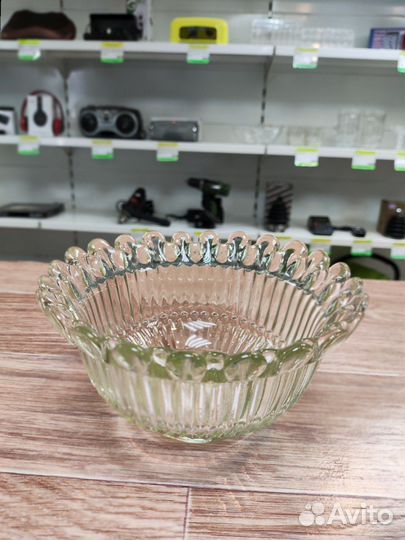 Салатник стекло 16/7,5