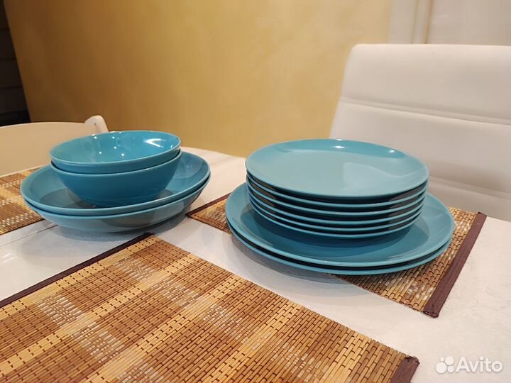 Набор посуды IKEA Фэргрик бу