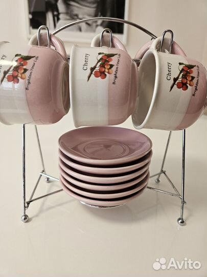 Кофейный набор (эспрессо), 6 персон