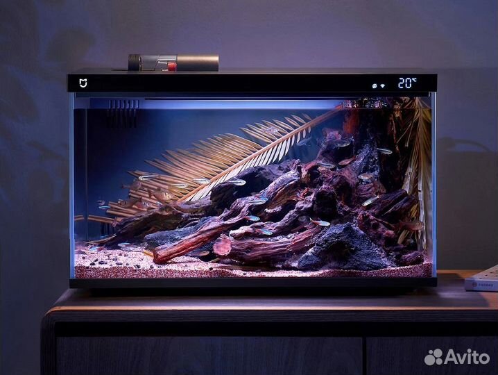 Умный аквариум Xiaomi с автокормушкой (20 литров )