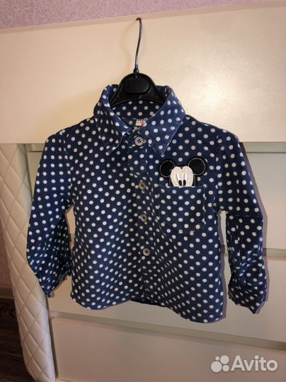 Рубашка и джинсы 6-9 мес