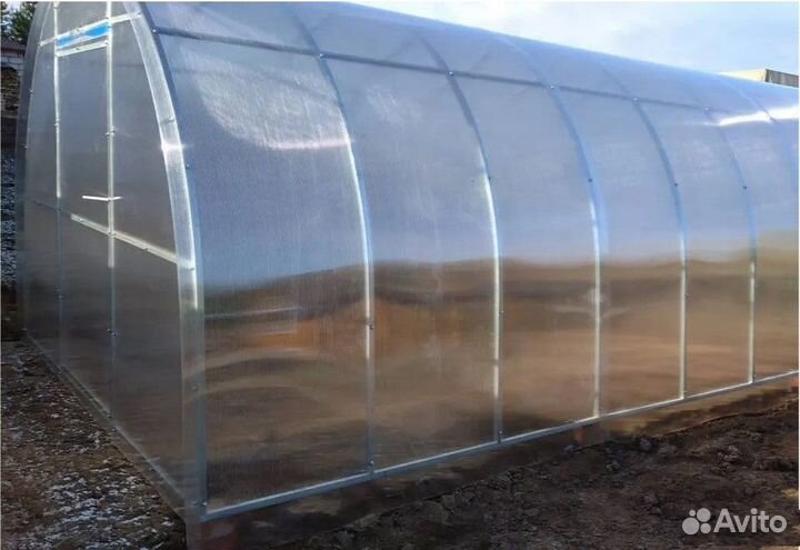 Теплица 3 на 6 из поликарбоната усиленная