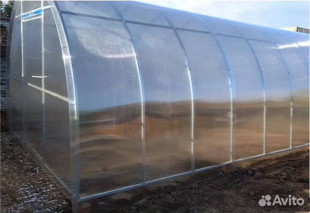 Теплица 3 на 6 из поликарбоната усиленная