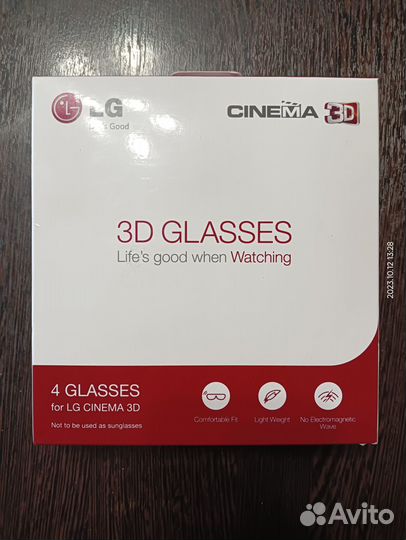 3d очки для телевизора LG
