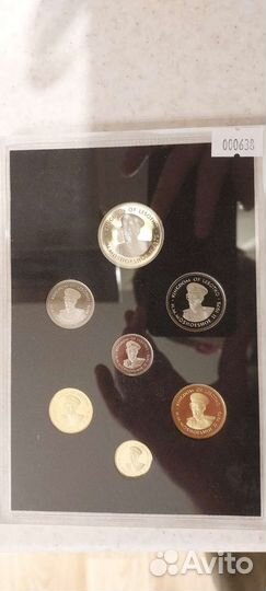 Лесото 1979 набор монет пруф proof