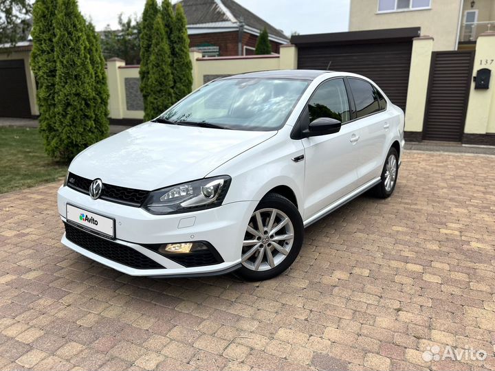 Volkswagen Polo 1.4 AMT, 2017, 154 000 км