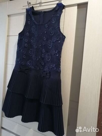 Школьная форма для девочки 140 синяя