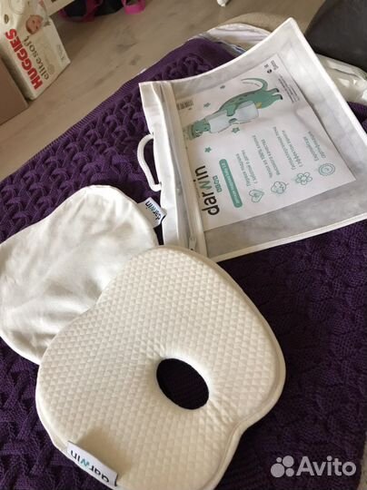 Подушка ортопедическая для новорожденных