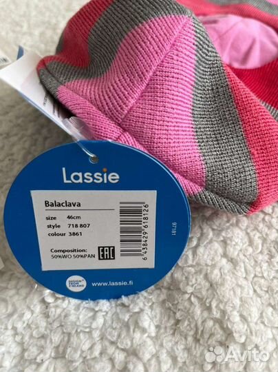 Новая Шапка шлем Lassie 46 48