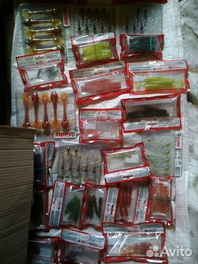 Продам силиконовые приманки Фанатик