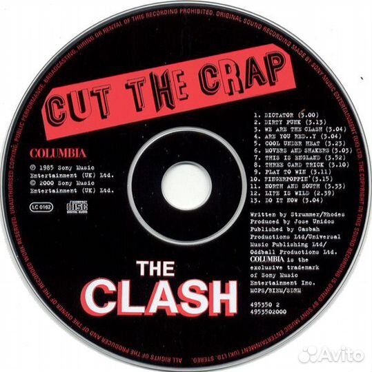 The Clash - Cut The Crap (1 CD)