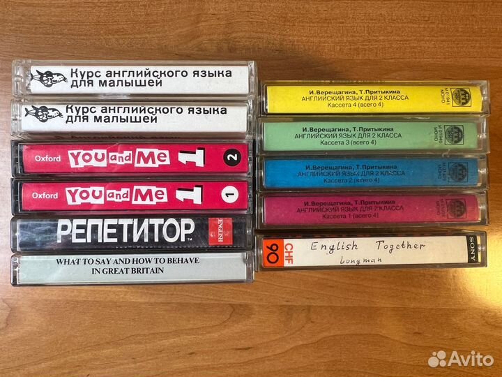 Аудиокассеты Сказки, рассказы, музыка, английский