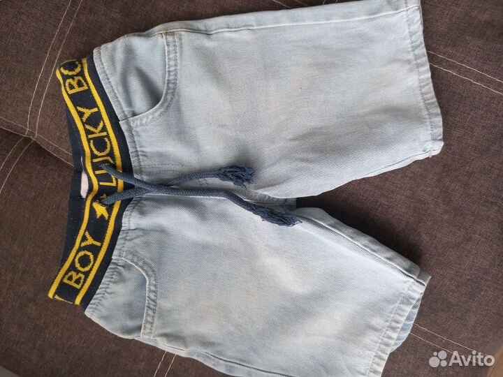 Шорты джинсовые