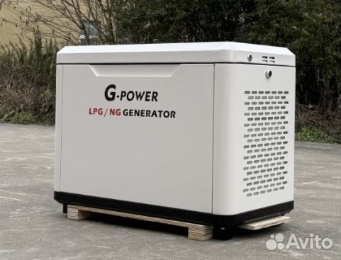 Газовый генератор 9 кВт G-powerSL9000SE3 трехфазны