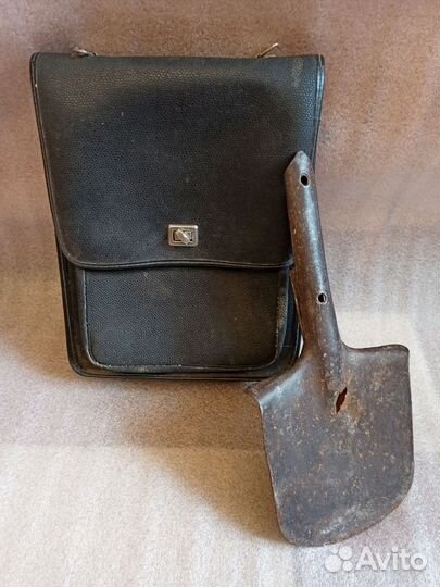 Сумка советская ретро без ремня с лопаткой