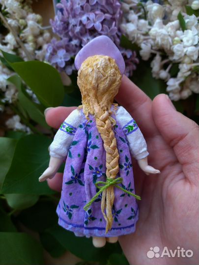 Ватные елочные игрушки