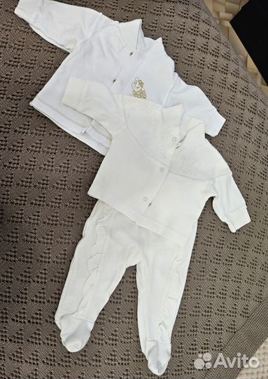 Вещи пакетом для новорожденной девочки 56 р