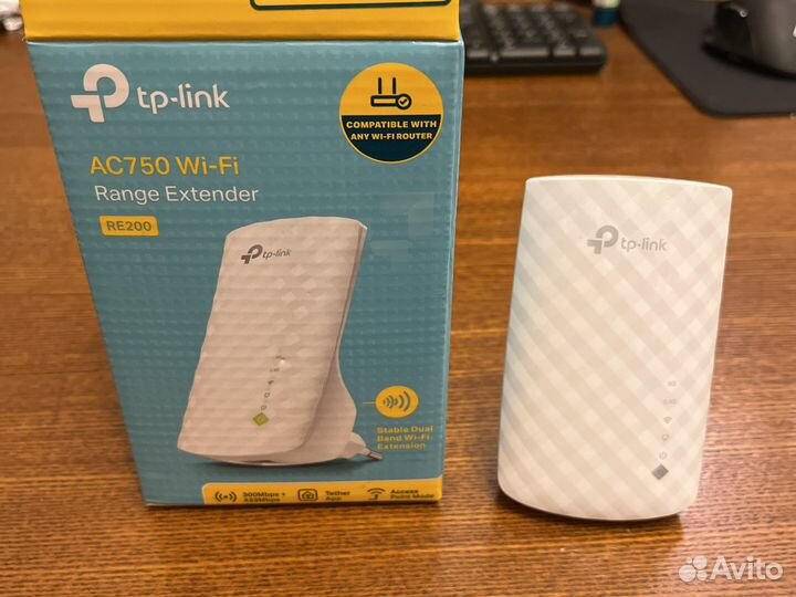 Усилитель wifi сигнала tp link AC 750