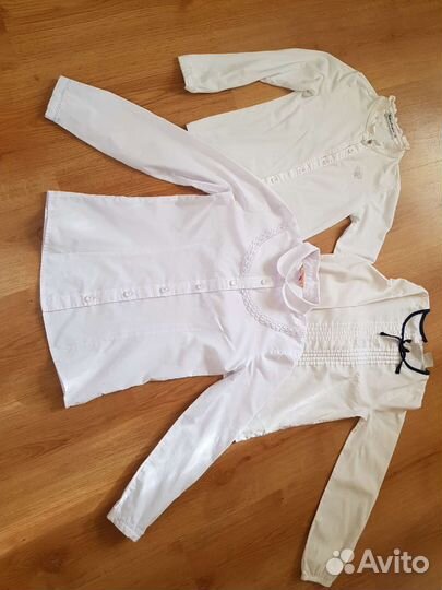 Школьные блузки 122-134, 146