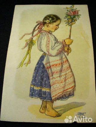 Открытки иностранные и СССР много разных