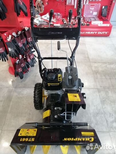 Снегоуборщик champion ST661