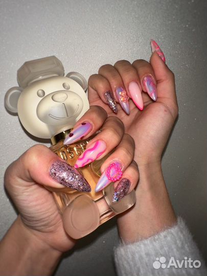 Маникюр педикюр наращивание ногтей