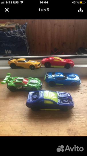 Машина хот Вилс. Светящиеся