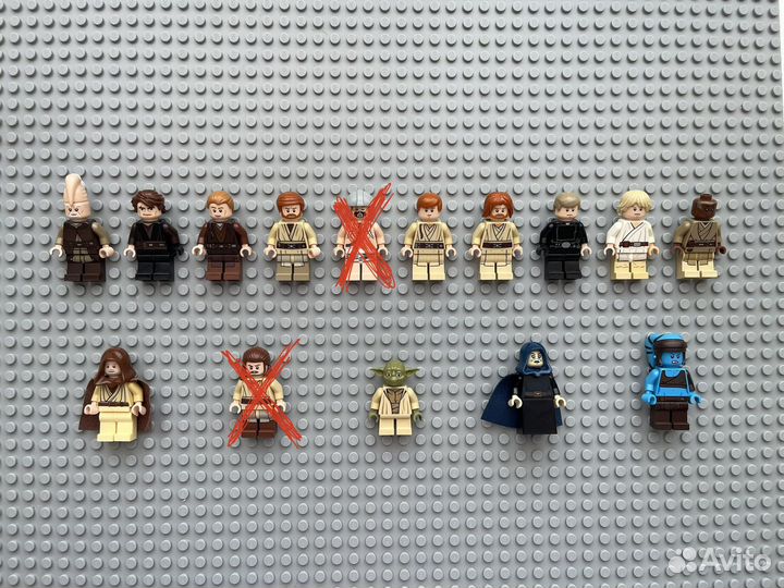 Lego star wars минифигурки