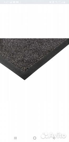 Грязезащитный ковёр Белый кот