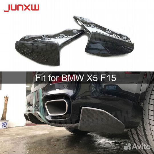 M perfomance bmw x5 f15 диффузор