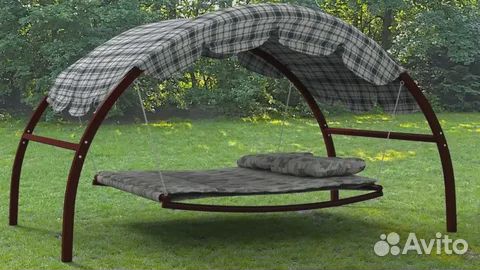 Шезлонг дачный