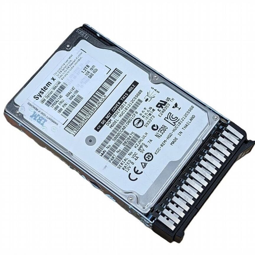 [00AJ146] Жесткий Диск Lenovo 00aj150 1,2tb Sas 2,5" Hdd 00aj146