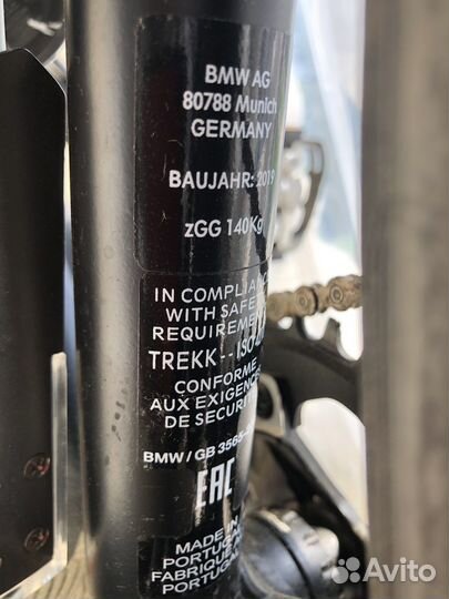 Велосипед bmw m