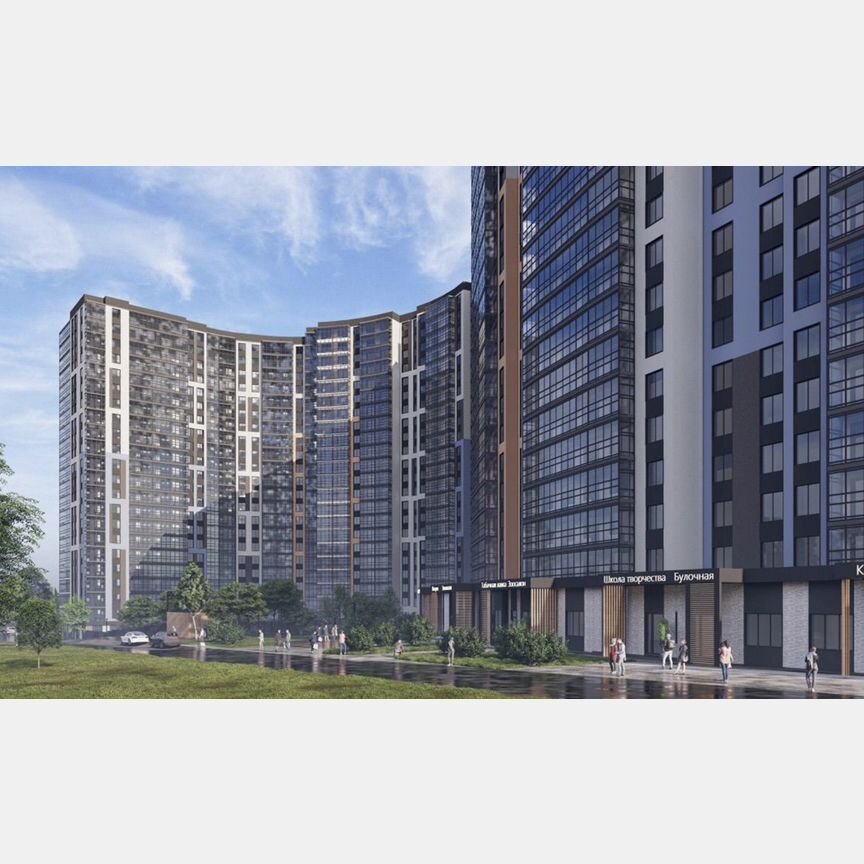1-к. квартира, 36,5 м², 17/22 эт.