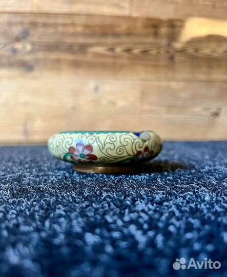 Пепельница винтаж эмаль