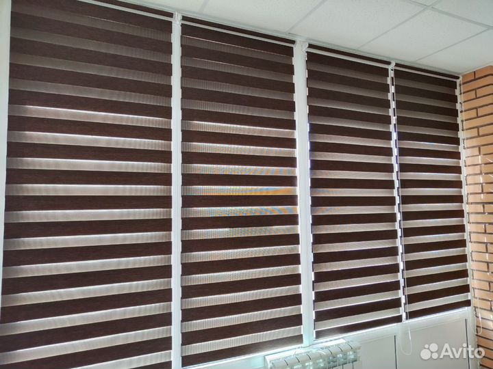 Жалюзи рулонные день/ночь